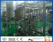 Liquid Beverage Juice Manufacturing Equipment , CIP Cleaning Juice Manufacturing Machines