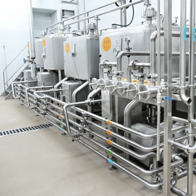 High Speed Emulsification Stainless Steel Tanks with Aseptic Stainless Steel
