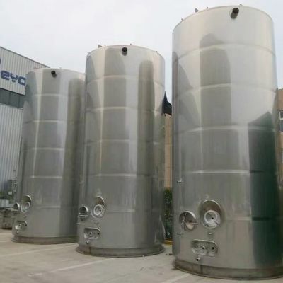 CE One Side Mounted Agitator Stainless Steel Cylinder Tank For Milk Collection Centre