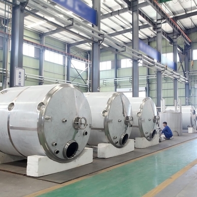 Multi Stage SUS316 Stainless Steel Tanks With Jacket Temperature Control