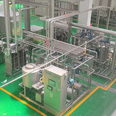 Automatic milk processing line auto 500l 1000l 5000l h milk processing line cheap price for sale