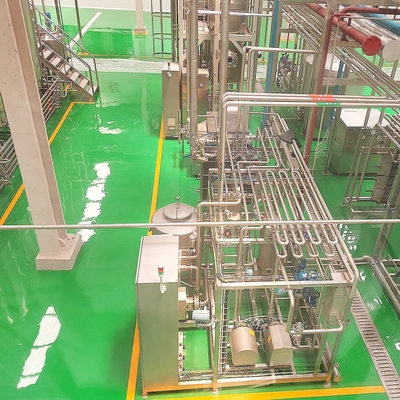 Automatic milk processing line auto 500l 1000l 5000l h milk processing line cheap price for sale