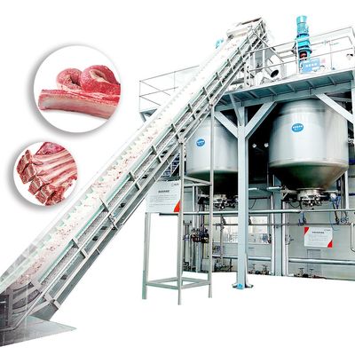 دستگاه پردازش گوشت با مقاومت در برابر فشار بالا تغذیه مداوم با کنترل خودکار
